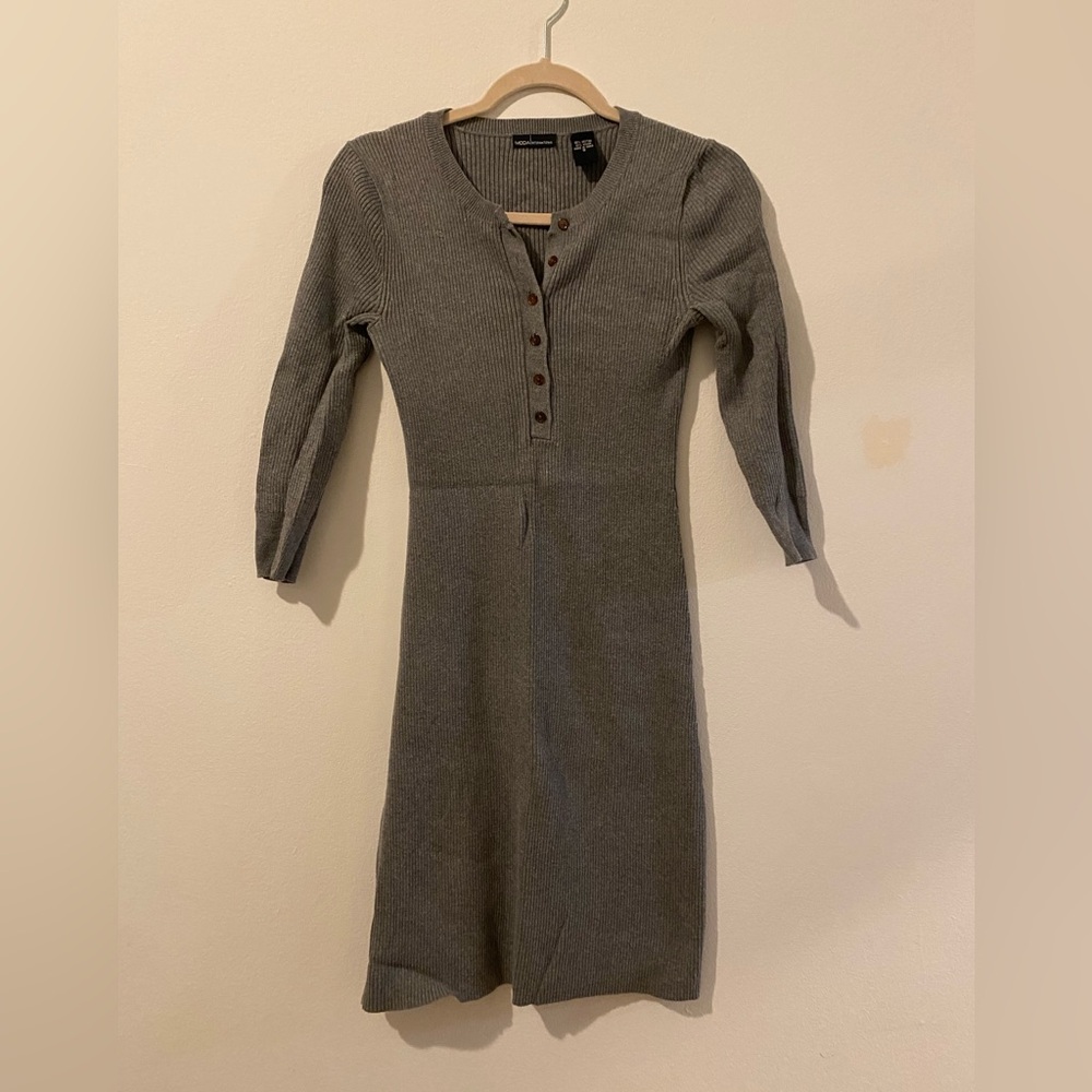 Mods international grey knit dress